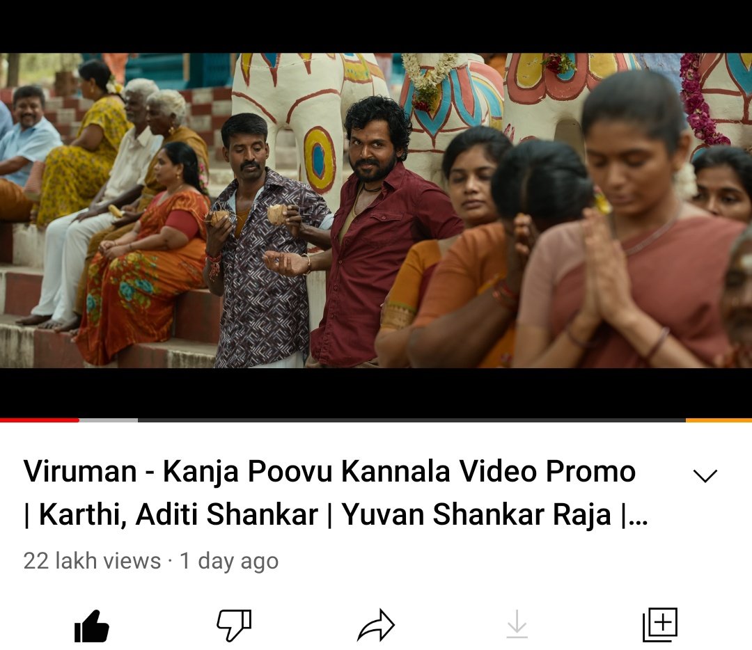 Tremalofan's tweet photo. Karthi anna mass
Sombu thali thamass

Viruman promo views greater than sombu' s vtk first single

#Viruman 
#VTKFirstSingle 

Nee tier 4 thalee da @SilambarasanTR_ https://t.co/gvYzxxWzhA