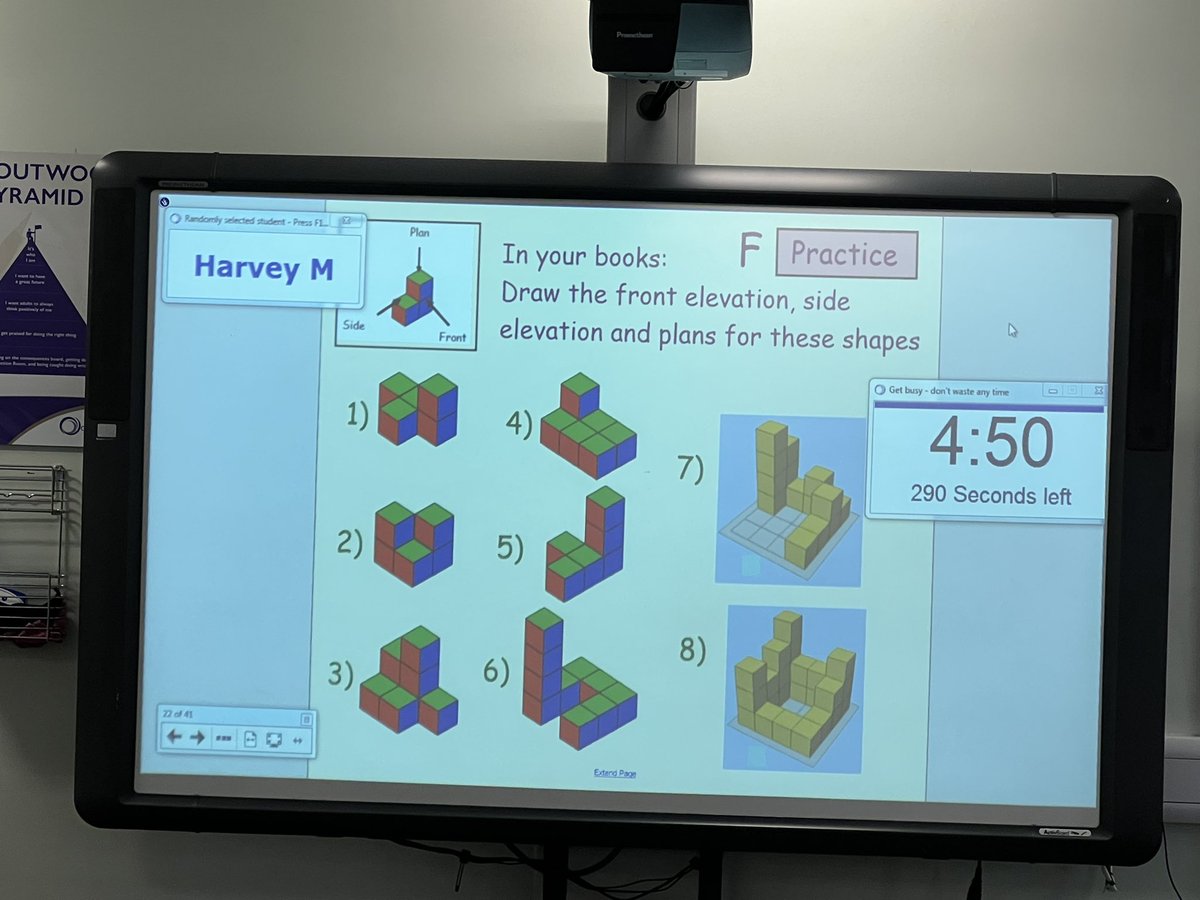 Visiting @OutwoodCity today as part of the Secondary Teaching for Mastery Development programme. It’s great to observe one of the advocates deliver a lesson on plans and elevations this morning! <a href="/SYMathsHub/">The South Yorkshire Maths Hub</a> #collaboration #mastery