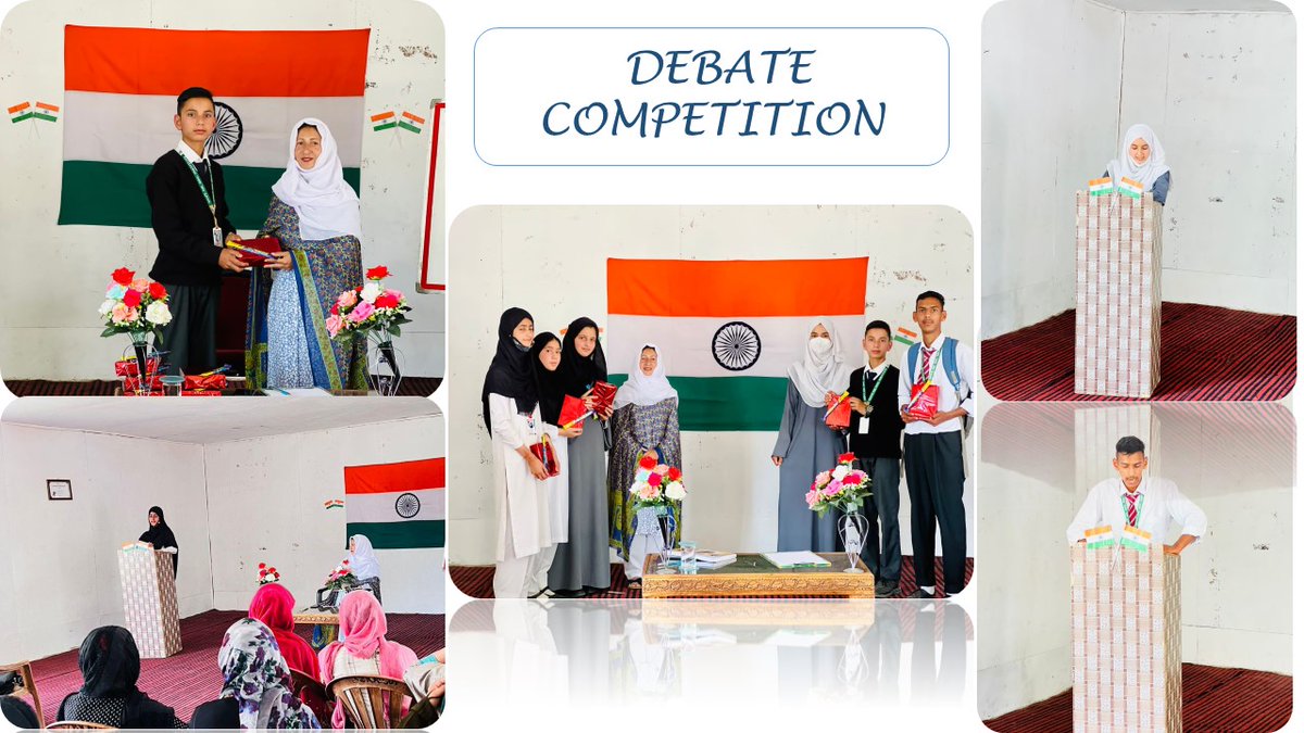 VadiyeK's tweet photo. To create a sense of confidence and improve children's speaking abilities, Watergam RRBN organized a discussion competition on the theme of '' Emerald of Freedom Mahotsav '* at Community Hall, Dongyucha.
 #zindadilkashmi https://t.co/tCa7sxx83J