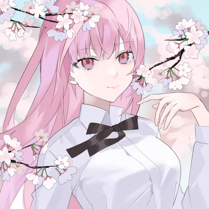 桜 #callillust #holoEN 