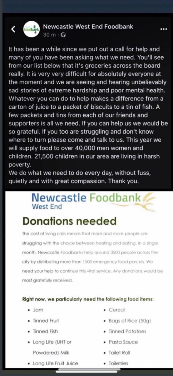 NUFC Fans Foodbank tweet media