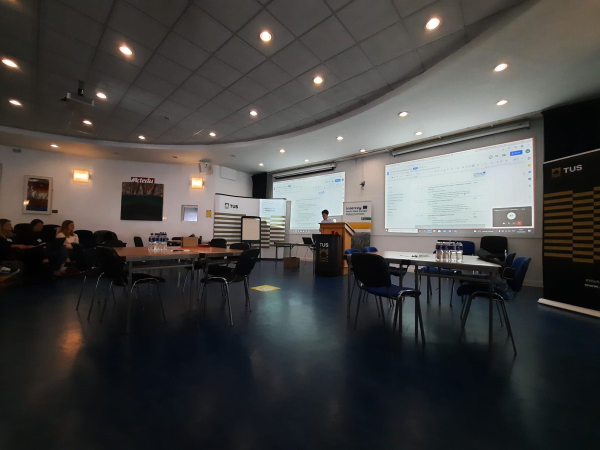 Kicking off our 9th partner meeting🙌🏻 hosted by <a href="/tus_rdi/">TUS - Research, Development & Innovation</a> in Thurles🇨🇮 #carbonREconnects Stay tuned for exciting updates!