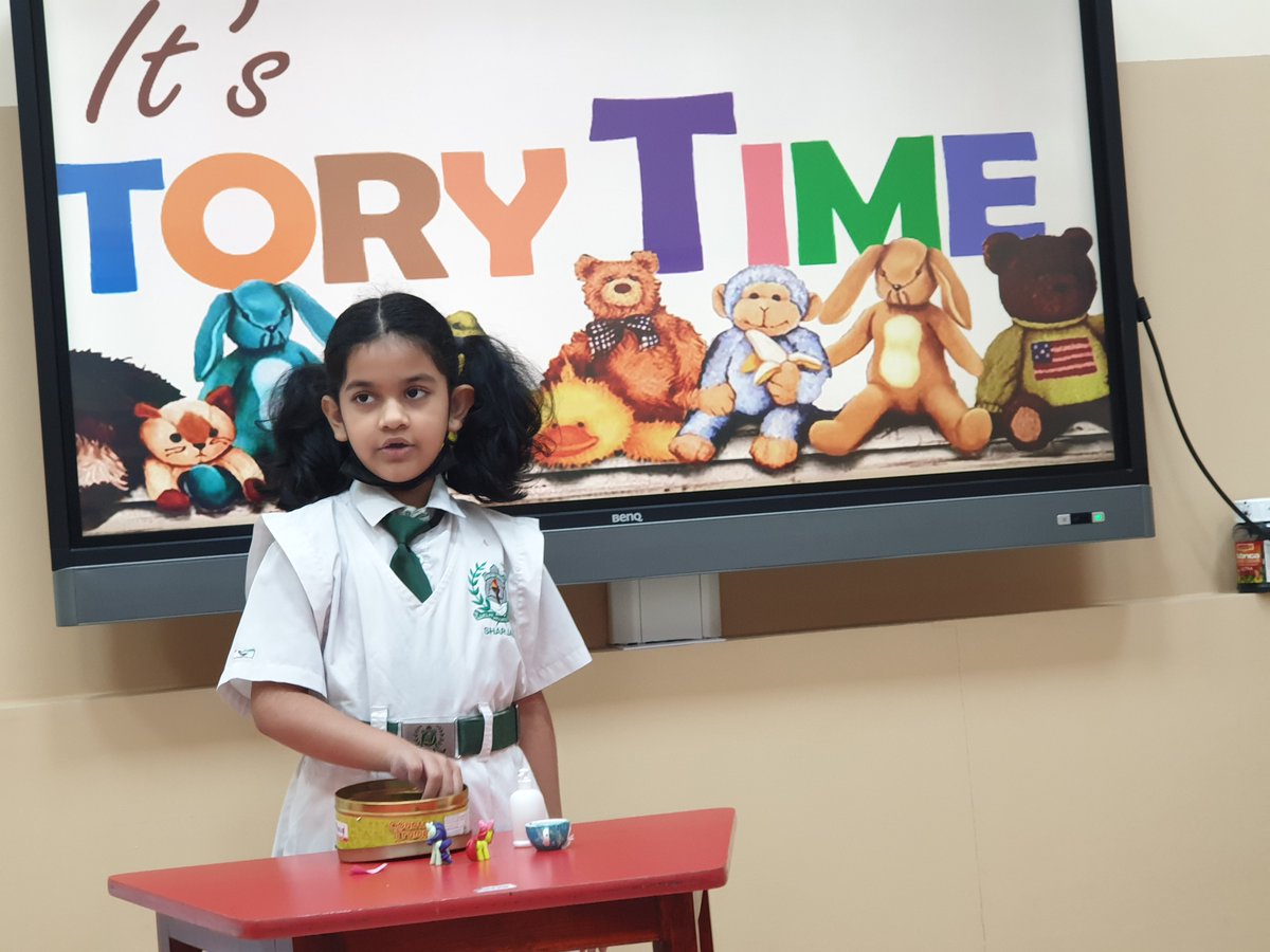 NewDelhiPrivate's tweet photo. “There’s always room for a story that can transport people to another
place.” J.K. Rowling
Our Grade 2 students got engrossed into...What’s in the Story Telling Tin?
#storytelling #storywriting #storyinatin #whatsinthestorytellingtin #grade2 #ndps #ndpssharjah #newdpsshj #shjspea https://t.co/jHpBmKS8l8