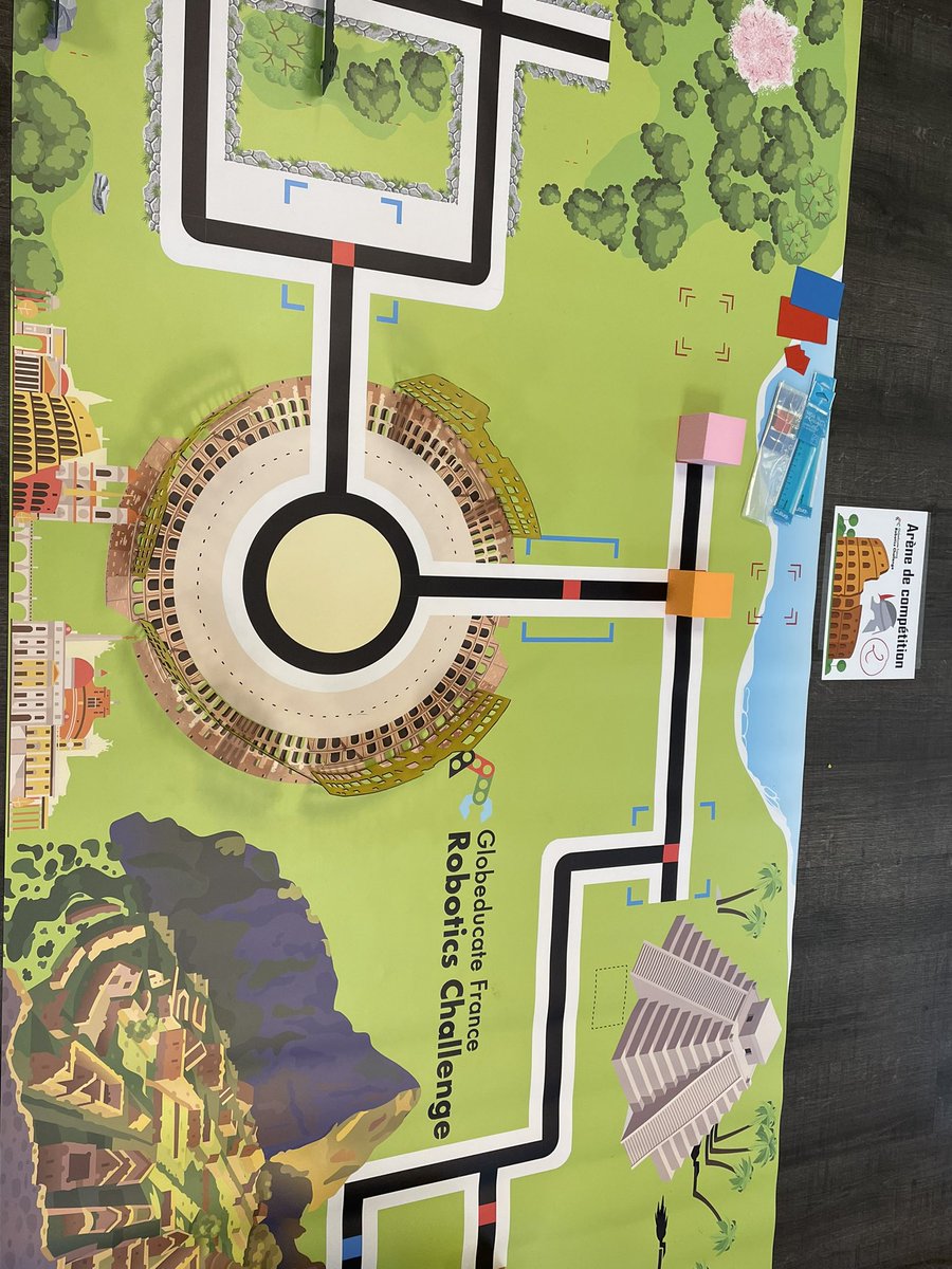 JeanXavieMoreau's tweet photo. Notre collège @EIBParis accueille aujourd’hui le #challengerobotique de @Globeducate France avec 35 équipes participantes du primaire au lycée. Les élèves vont devoir programmer #legospike et réussir les 4 missions.  Immense merci 🙏 @MalobertiBoris @RachenneR @jpdavasse #steam https://t.co/okihw04C3l