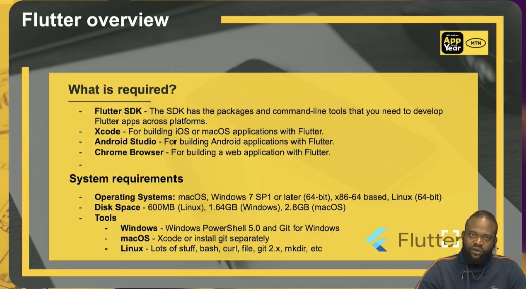 Geekulcha's tweet image. Ideal setup to start running @FlutterDev 

#MTNAppAcademy