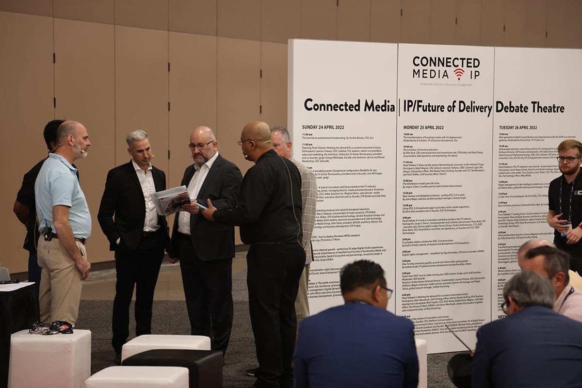 QarvaLimited's tweet photo. George Mikeladze at CM|IP &amp; Future Of Delivery Opening Panel Debate -The Demand For A Content Everywhere Future. 
#NABShow #Qarva #CMIP https://t.co/scoYELcKbs