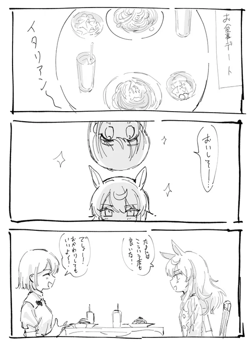 tr♀ちゃんとnkymちゃんのお食事デート? 