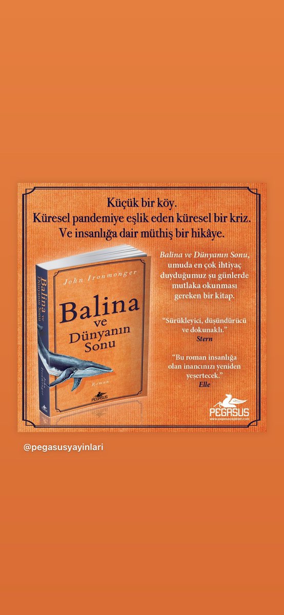 … and now in Turkish 😃🐋 … thank you Pegasus Yayinlari