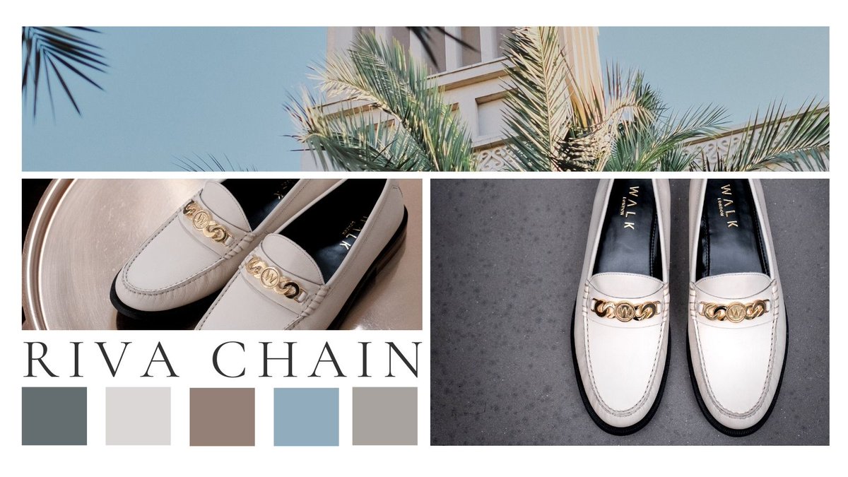 100% genuine leather, unique chain design.  Its all about the fine attention to detail.

#WalkLondon #whiteloafers #Riva #leatherloafers #Chainloafers #WalkLondonRiva #detail