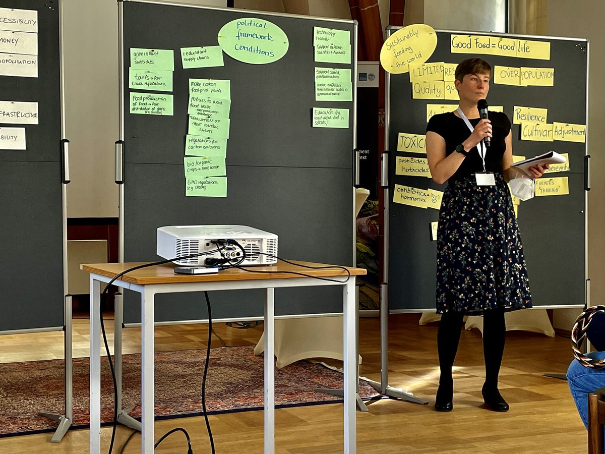 Food security workshop. Discussing the challenges of the future #sustainable #ClimateCrisis #ceplas_summerschool22