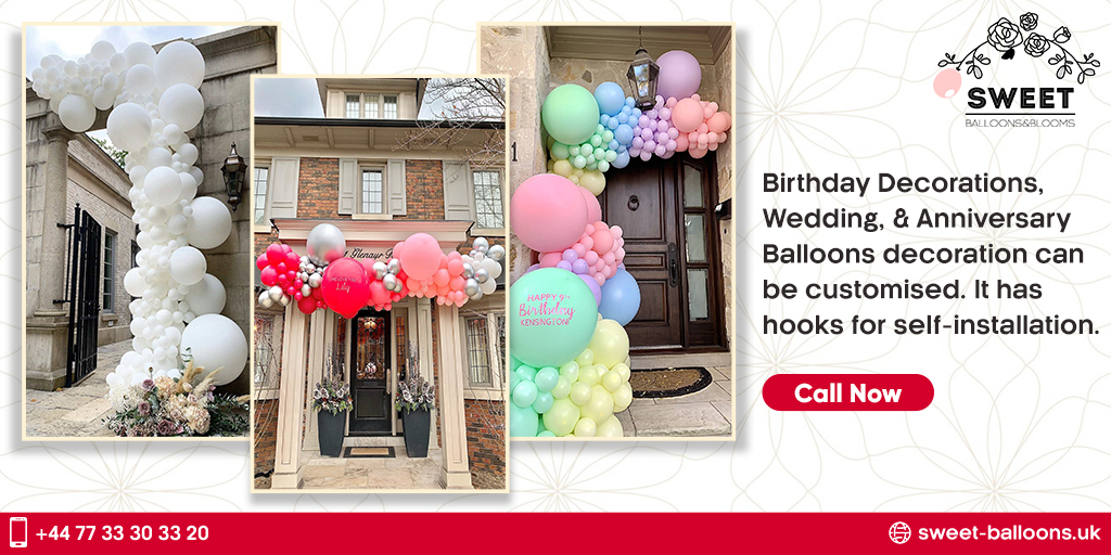 Sweetballoons1's tweet photo. Birthday Decorations🎈🎈🎊🎊🎏🎏🎀🎀🎉🎉, wedding, and anniversary balloons decoration can be customised. It has hooks for self-installation.
https://t.co/Q8OQkAIf7s
#balloonscart #custom #birthdayballoons  #Sweetballoons #harleystreet #westlondon #ealing #thamesriver #ilford https://t.co/Szj6ePdrQD