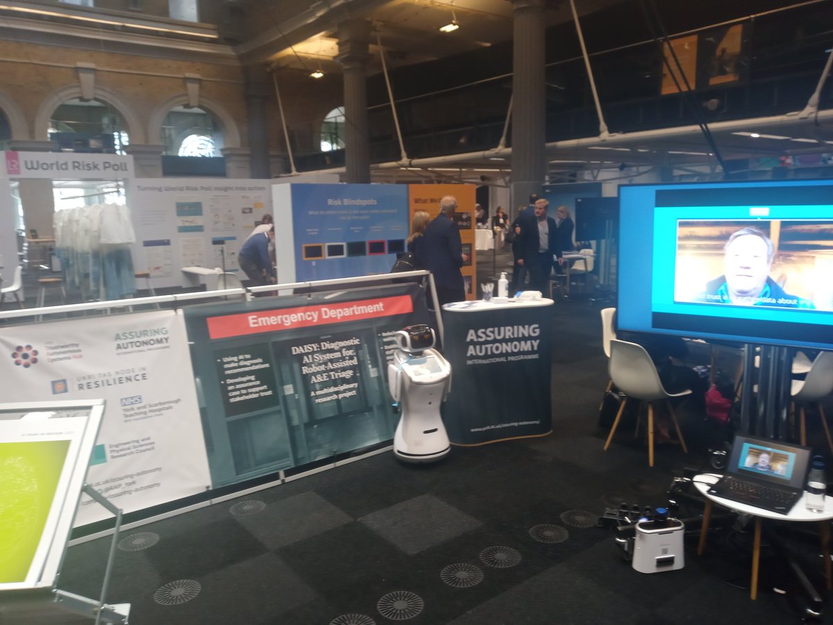 CfAA_York's tweet photo. We're very pleased to be part of @LR_Foundation #SaferWorld22. We've already spoken with lots of delegates about DAISY. You can find out more about this triage robot project here: https://t.co/N4aOpbqsd0 https://t.co/YcAy1FcYcp