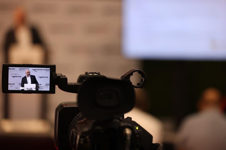 QarvaLimited's tweet photo. George Mikeladze speaking at NAB Show 2022 📣🤩

#nabshow #speaking #qarvaproducts #thebeststreamingexperience #connectedmedia https://t.co/OyHFKEjd5f