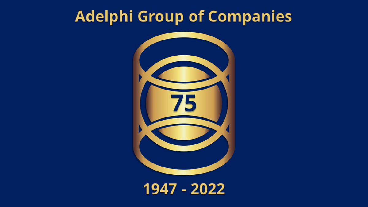 AdelphiHP's tweet image. The Adelphi Group of Companies celebrates 75 Years!
Huge thanks go out to our fantastic staff, customers and partners for joining us on this journey.  We couldn't have done it without you.
loom.ly/eUmrUmM
 #75years #gratitude #celebrate