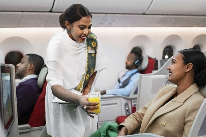 flyethiopian's tweet photo. Enjoy our exceptional Ethiopian hospitality on board. #FlyEthiopian https://t.co/8CjHRawRhz