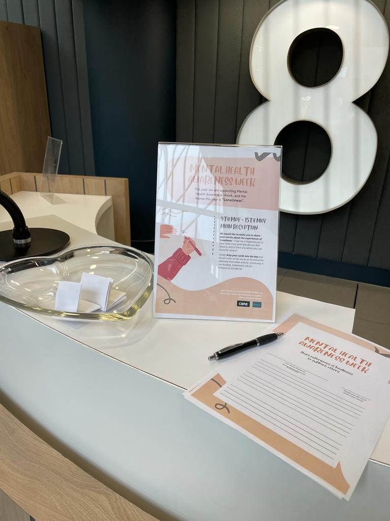 We are supporting #MentalHealthAwarenessWeek at EQ this week &amp; we are encouraging our Occupiers to share their experiences of loneliness to help raise awareness and offer support.