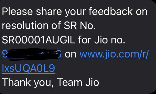s2_SantoshStyle's tweet photo. @reliancejio @JioCare 
Ye problem 6 days hoo gye still abhi tak problem solved nhi hui ….
And apke custumer care wale 15 days extra mang rhe hai problem kathm karne koo….?
This is not right way to deal with your customers.
.
@reliancegroup @RelianceDigital @ril_foundation https://t.co/n1z1gqSEWv
