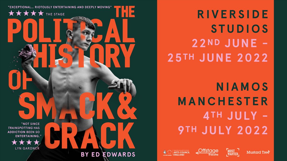 WE'RE BACK!!

This smart, angry and funny play will return with it's original cast of Eve Steele and Neil Bell!

Playing in London and Manchester for a limited run only to mark 41 years since the start of the Moss Side disturbances. 

Ticket links in bio.