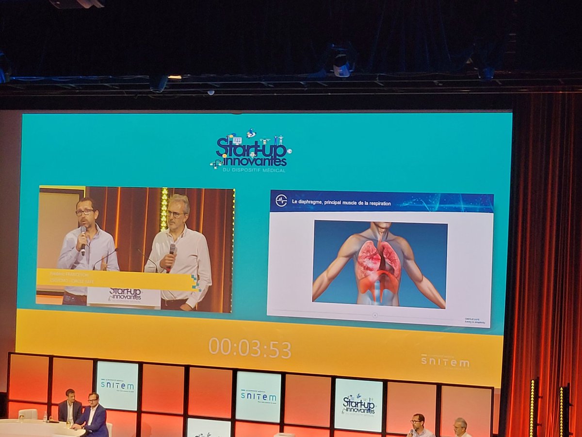 SnitemDM's tweet photo. #StartupDM
Round 1 des pitch avec #HippyMedtecSystem @circlesafe #doc2u
😉 N'oubliez pas de voter (sur l'appli) pour votre startup préférée !
#santé #innovation #dispositifmedical https://t.co/tpHGKN4sK3