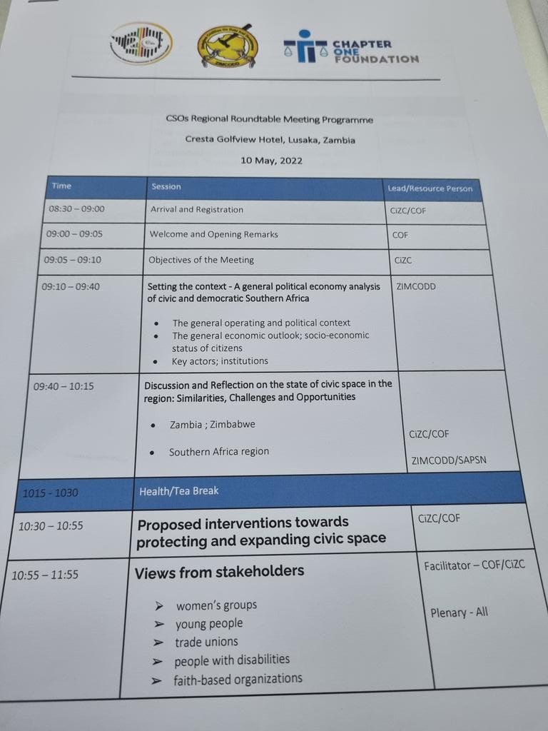 A lot of similarities in terms of national contexts- corruption, debt distress,  state capture,neo-liberalism shrinking  civic space, COVID-19, climate shocks,extreme poverty, inequalites, unemployment. 
The list seems endless @IMsweden <a href="/ZIMCODD1/">ZIMCODD</a> @crisiscoalition