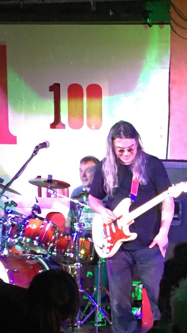SarahSuch's tweet photo. A joy to see @TheShabFive @100clubLondon raising £££ for @Literacy_Trust - congrats  @i_am_mill_i_am @hannahgeditor @stephenpub @klaffy @MalcolmMacWatt @adrolfe1 - what a fab/shab gig. Encore. https://t.co/z8wM5BXdCn