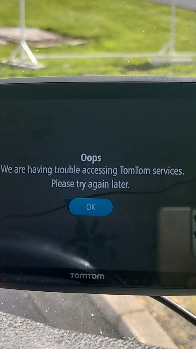 andypoland1's tweet photo. @TomTom I can't connect my go expert 7 to my drive keeps coming up with this message, double checked everything and reset device https://t.co/3zXP8t8eom