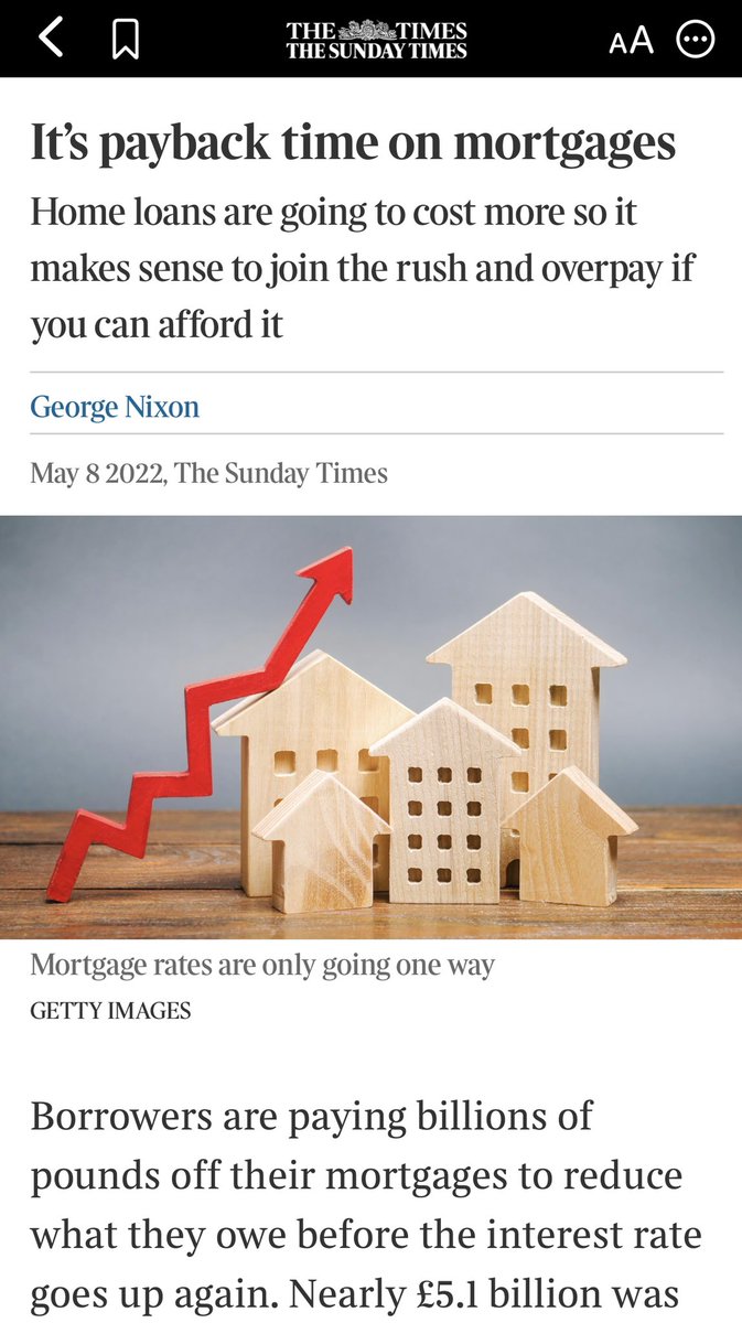 I’ve been overpaying for years! Unfortunately, as a #mortgageprisoner, most of it has gone to offshore vulture funds &amp; not nearly enough towards capital repayment. <a href="/mortgageprison/">UK Mortgage Prisoners</a> <a href="/JohnGlenUK/">Rt Hon John Glen MP</a> <a href="/RishiSunak/">Rishi Sunak</a> <a href="/MartinSLewis/">Martin Lewis</a> <a href="/RachelReevesMP/">Rachel Reeves</a> <a href="/TheFCA/">Financial Conduct Authority</a>