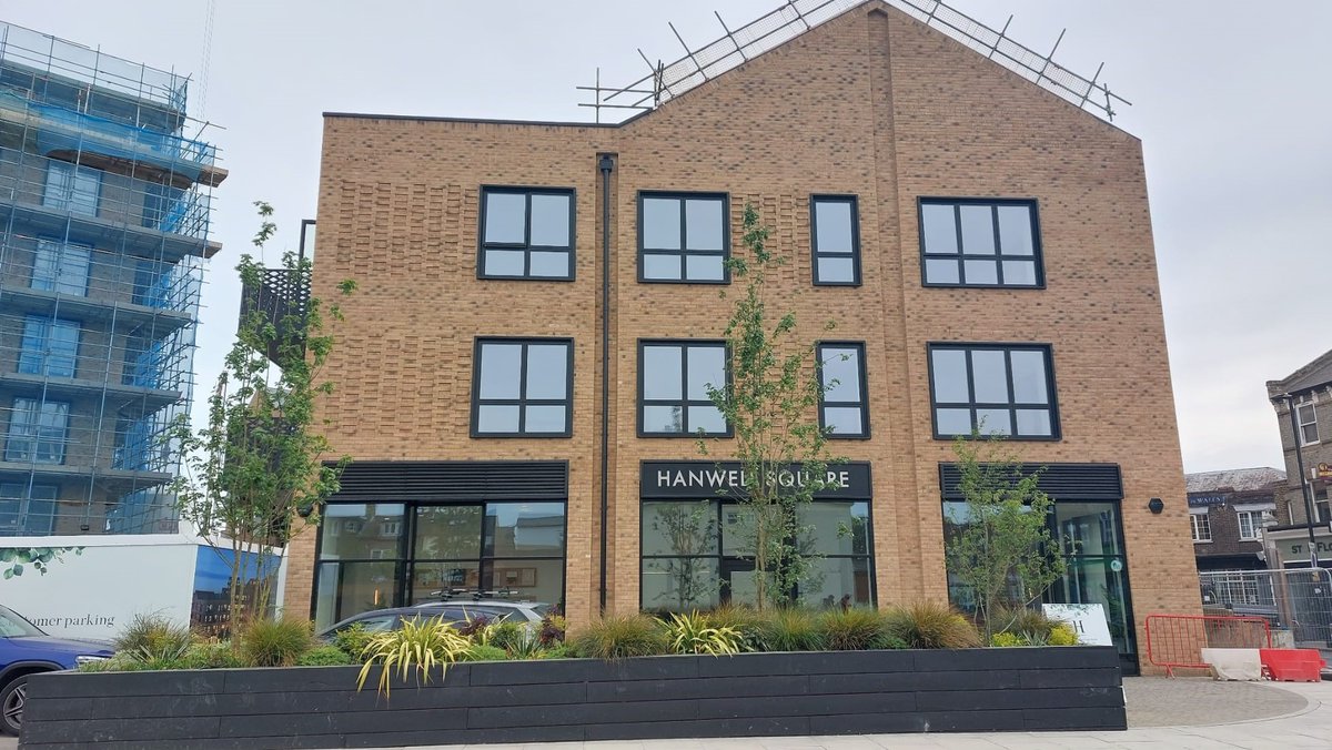 HigginsPartner's tweet photo. The marketing suite at Hanwell Square, Boston Road, West London has now opened. 
We are creating 360 affordable and private sale homes through our JV partnership with @A2DominionGroup  Group. 
📞0203 797 0920
@FABRICA 
@HigginsHomes 

#partnership #developer #newhomes https://t.co/bRnM3ddAWL