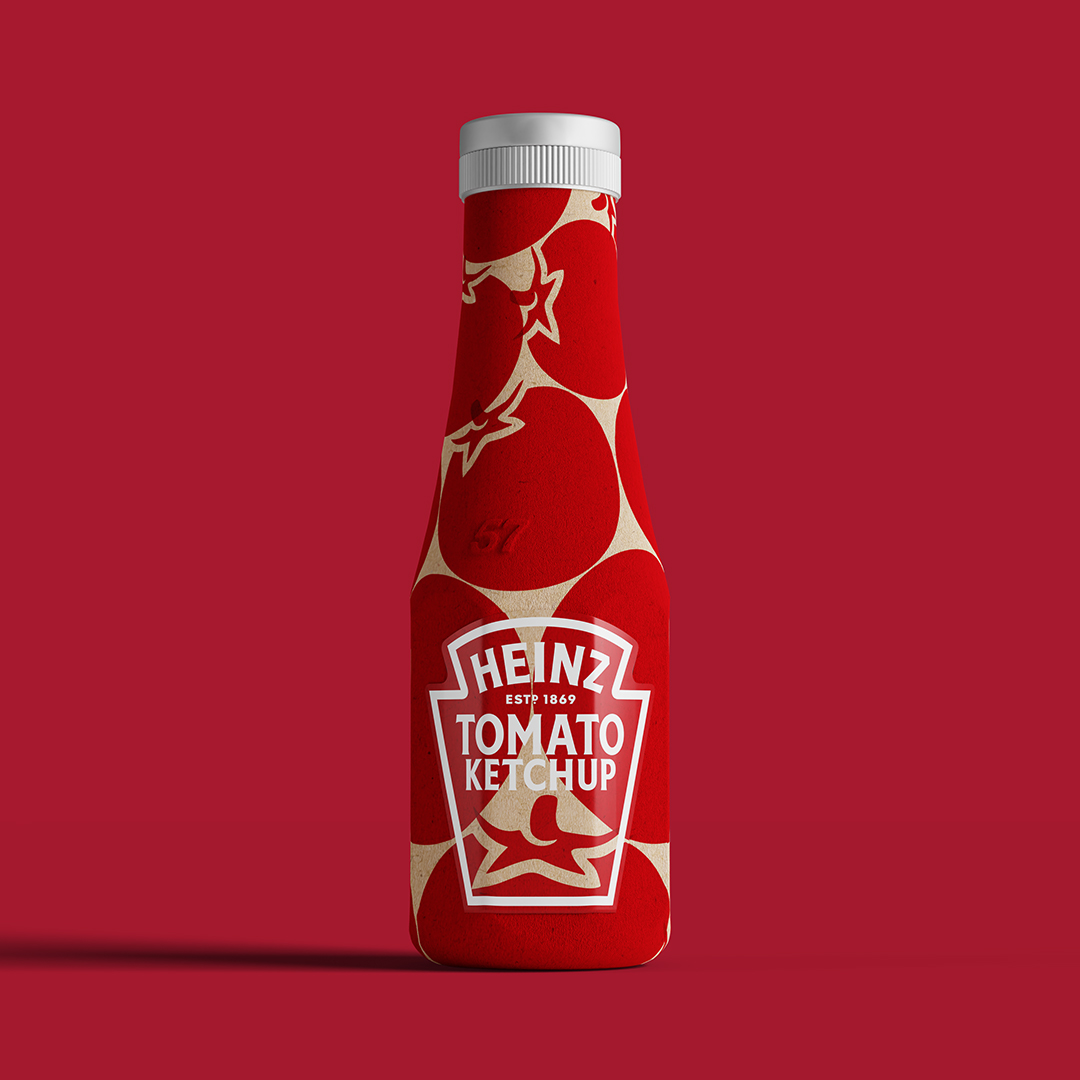 HeinzUK's tweet photo. Is this the plastic-less Ketchup bottle of tomorrow? 🍅
We are proud to announce that we are the first sauce brand to develop paper-based, renewable bottles made from sustainably sourced wood pulp, in collaboration with #Pulpex. Watch this space! ✨ https://t.co/yEBWijizHa