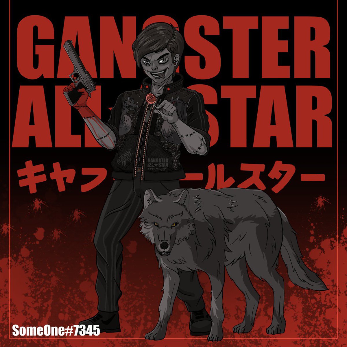 SomeOneitis's tweet photo. I am honoured to show guys my fan art which i made for @jokerspite , i hope guys love it❤️ this a token of my love for @gangsterallstar. i was very excited to make this one, and it turned out to be so good💞 took me 8 hours to make it. but i think it was totally worth it.❤️❤️ https://t.co/E2T9I9ZWLe