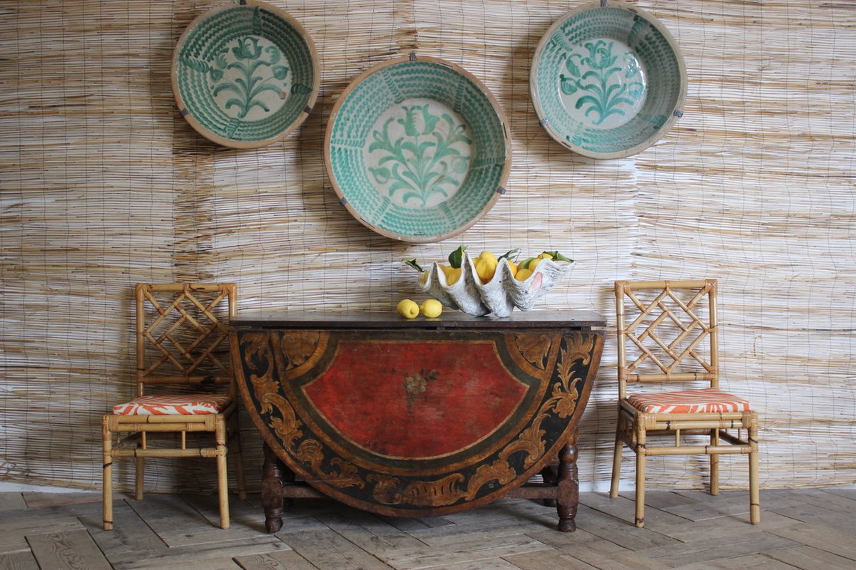 BrownriggUK's tweet photo. 18th Century Spanish Painted Dining Table from Andalucía
https://t.co/E2SG3dDa3W
#painteddiningtable #antiquediningtable #paintedtable #paintedfurniture #spanishfurniture https://t.co/qyAKKMNd5s