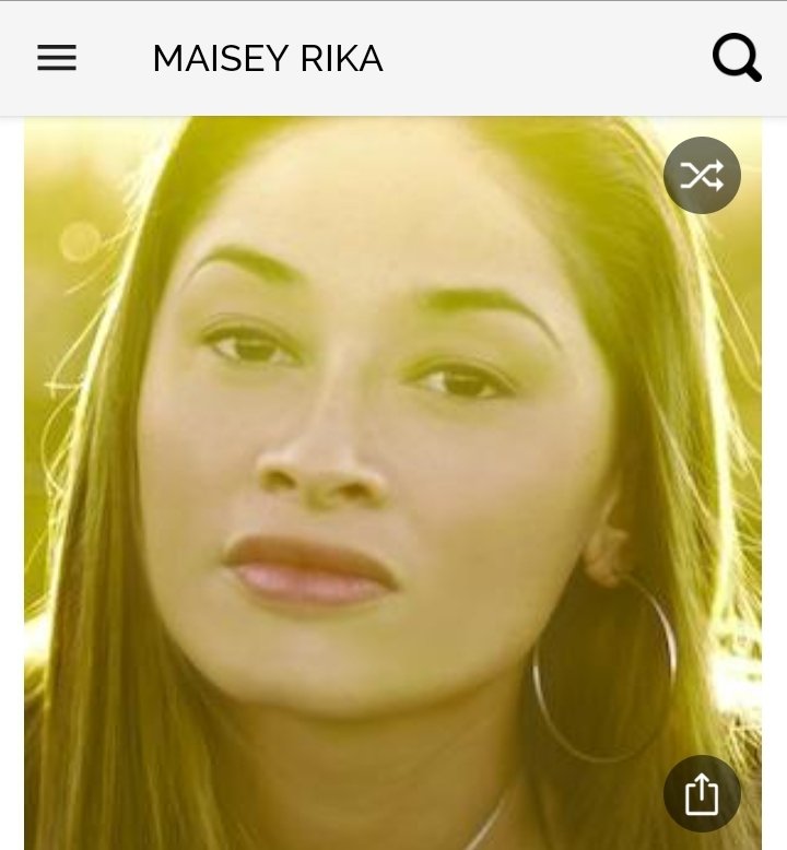 Happy birthday to this great folk singer. Happy birthday to Maisey Rika 