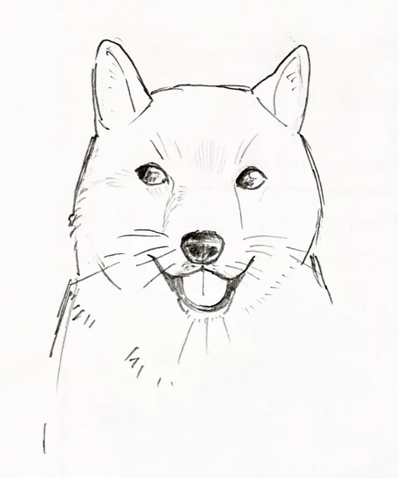 誕生日で〜〜す あとこれは落書きの犬 
