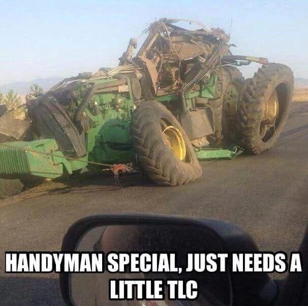 DavidMarksTV's tweet photo. Would you buy it ⁉️
🚜🚜🚜🚜
#farmingyoutuber #farmingjokes #farmingmemes #joke #memes #tlc #tractor #farmingyoutuber https://t.co/uSukHw9u1e