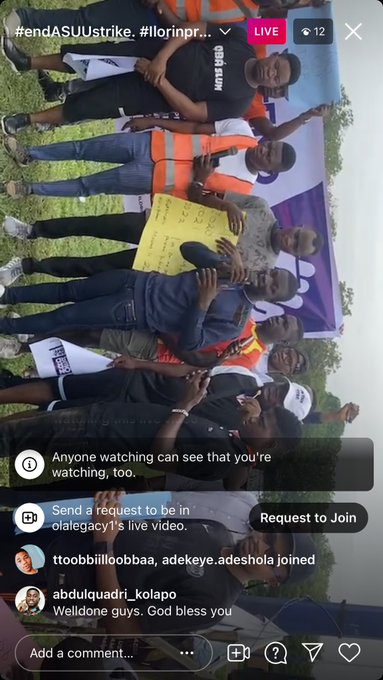 #ASUU strike in Ilorin