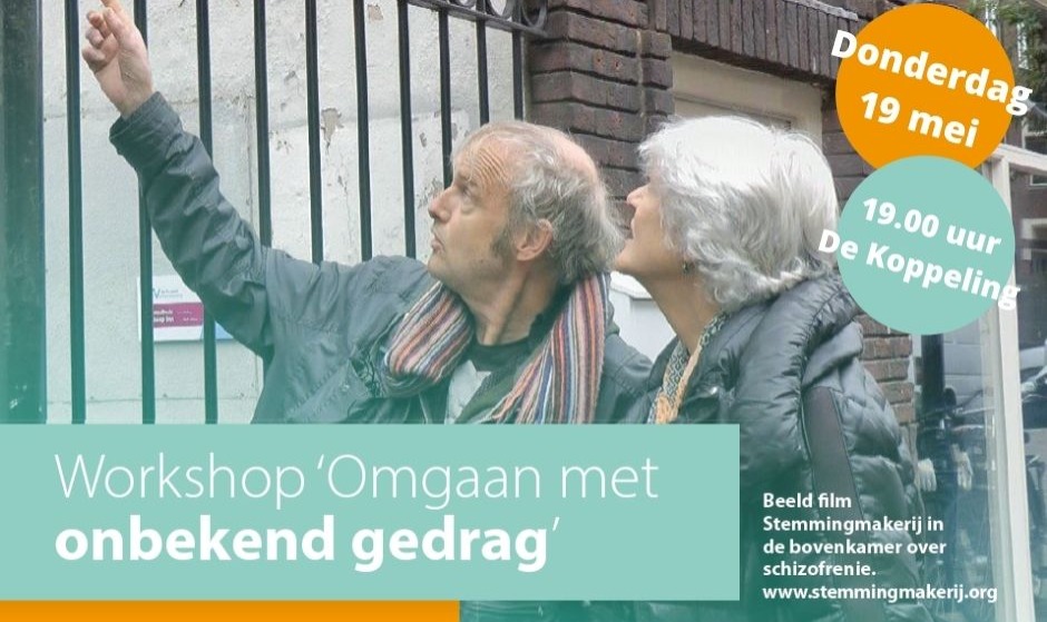 Mensen met psychische kwetsbaarheid worden vaak door buurtbewoners niet begrepen, hun gedrag is onbekend of wordt als agressief ervaren. Wij bieden een workshop aan voor omwonenden en geïnteresseerden hoe om te gaan met dit onbekende gedrag. Graag aanmelden via workshop@zeist.nl.