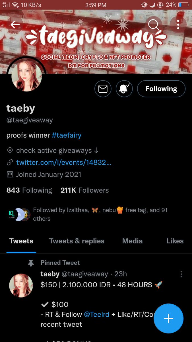 feelbigwin's tweet photo. @taegiveaway https://t.co/VSgUm9IH57