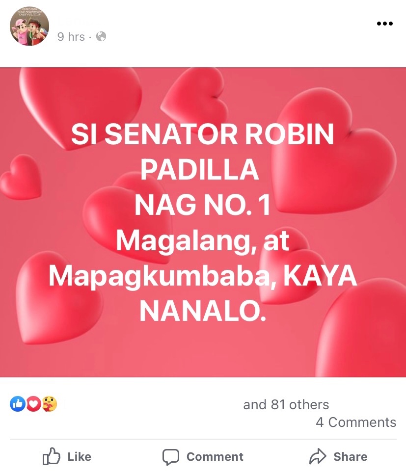 leigh_estorel's tweet photo. sa bagay, galang at kumbaba lang naman REQUIREMENT for senators 😅 https://t.co/LSGvGnMswd
