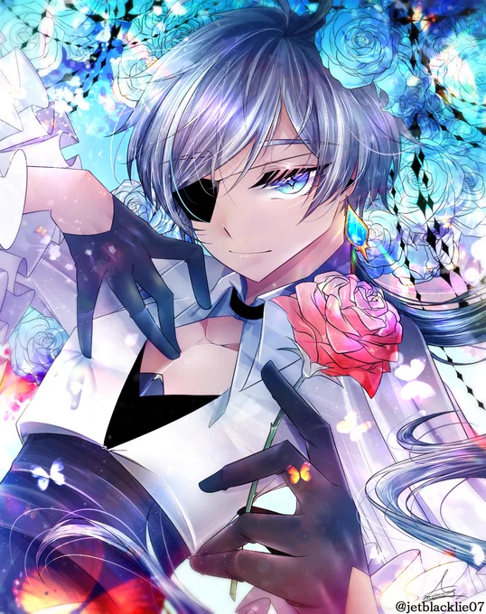#イラスト 
#Kaeya 
❄【薔薇一輪】🥀 