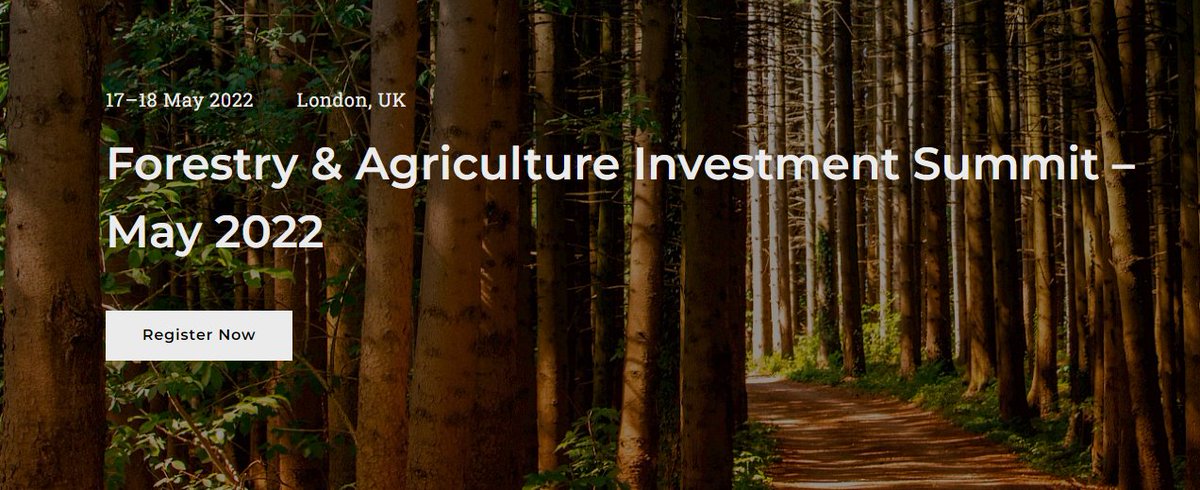 Don't miss Rachael Nutter, our Director of Nature Based Solutions, on the Technology Applications and Innovations for Nature Based #CarbonProjects panel at the Forestry &amp; Agriculture Investment Summit with <a href="/Cambridge_Uni/">Cambridge University</a>, <a href="/GeotreeEM/">Geotree</a> and <a href="/ToucanProtocol/">Toucan</a>: bit.ly/3wb9w8M