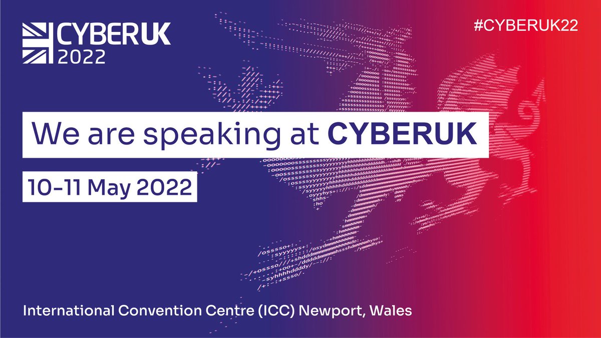 Digital Security by Design @DSbDTech - A @UKRI_News programme delivered by @InnovateUK, are at #cyberuk2022 - Drop by and see them if you're passing. 