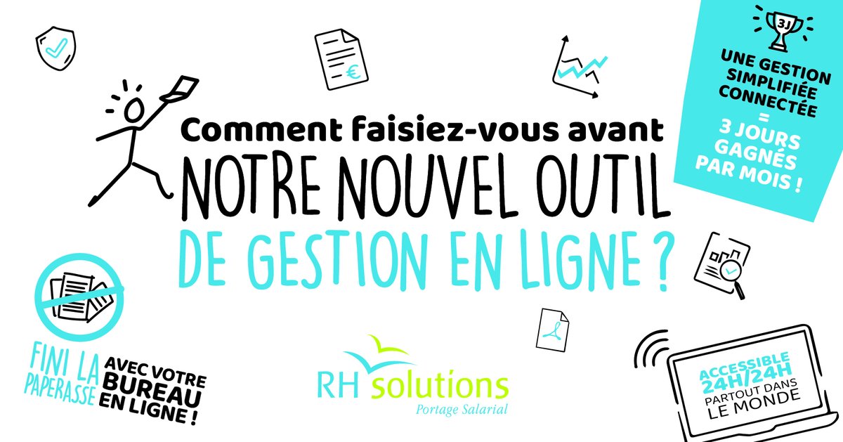 12% des indépendants utilisent Excel et galèrent dans la gestion de leur activité. 

Simplifiez-vous la vie avec l'Intranet RH Solutions ! 💻
Il est conçu pour les entrepreneurs solos en portage salarial.

Avec notre outil en ligne, vous gagnez en moyenne 3j d'activité par mois.