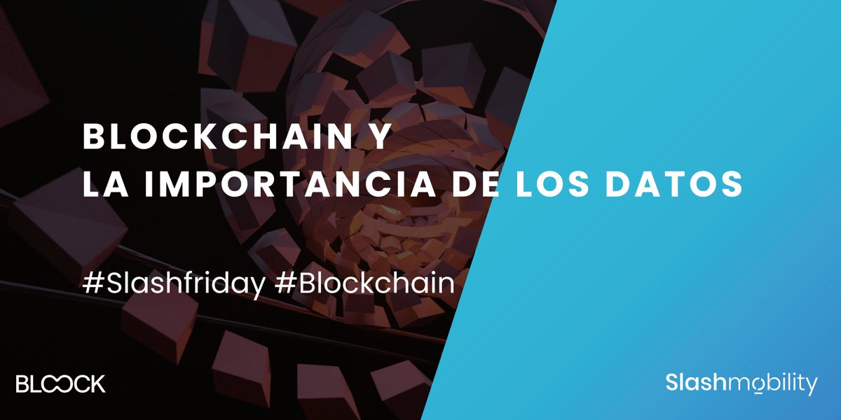 slashmobility's tweet photo. Blockchain y la importancia de los datos
¡No te pierdas nuestra #Slashfriday con nuestros amigos de @bloocktech!
📆20 de mayo de 2022
⏰14:15
Apúntate aquí 👇👇👇
https://t.co/hEAX7XQN1f
#blockchain #bloockpartner https://t.co/x1rpEfC659