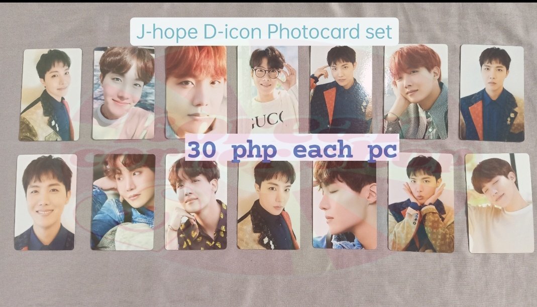 KOCOShoPH's tweet photo. [ ONHAND ] 
BTS D-icon Photocard Sets

Available 
✨ RM
✨ Jimin
✨ Jin
✨ Jhope
✨ Suga
★ 14 pcs (400php)
★ 7 pcs (200php)
★ Tingi (30php ea)

✔ COD thru sco
✔ ready to ship
✔ prio set

🏷 wts lfb bts pc dicon 101 https://t.co/psonwZUs7i