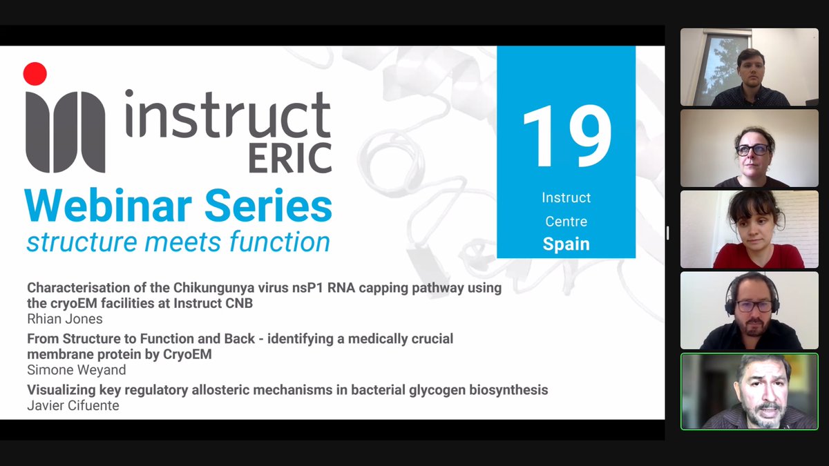 Claudia Alen Amaro (@claudialenamaro) on Twitter photo We get started with today's <a href="/instructhub/">Instruct-ERIC</a> 'Structure meets function' webinar from <a href="/CNB_CSIC/">Centro Nacional de Biotecnología (CSIC)</a>, the host of Instruct-Spain
3 talks from users of this great infrastructure with clear impact on health
<a href="/instructhub/">Instruct-ERIC</a> technologies will be offered by the new <a href="/HorizonEU/">Horizon Europe 🇪🇺</a> project <a href="/isidore_eu/">ISIDORe</a> We get started with today's <a href="/instructhub/">Instruct-ERIC</a> 'Structure meets function' webinar from <a href="/CNB_CSIC/">Centro Nacional de Biotecnología (CSIC)</a>, the host of Instruct-Spain
3 talks from users of this great infrastructure with clear impact on health
<a href="/instructhub/">Instruct-ERIC</a> technologies will be offered by the new <a href="/HorizonEU/">Horizon Europe 🇪🇺</a> project <a href="/isidore_eu/">ISIDORe</a>
