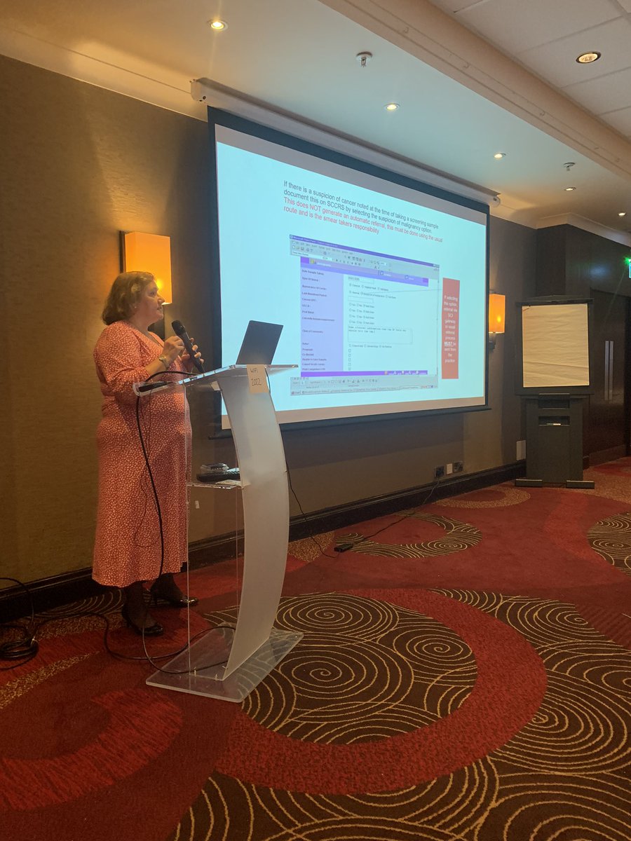 patwynne70's tweet photo. Excellent presentation from Alison Milne and Dr Rosemary Millar on the importance of cervical screening and the key role our Practice Nurses play @NHS_Lothian @lizy0562 #EducatingNurses https://t.co/4cheJ3WeKQ