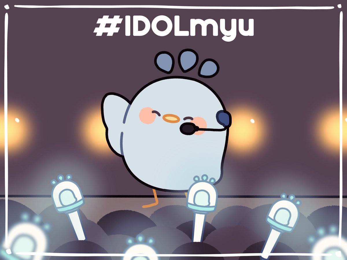 official_MYU's tweet photo. [mini hashtag] 

จะไปเป็นดาวโดดเด่นบนฟากฟ้า✨ เป็นแสงเจิดจรัดอยู่บนเวที! ชุดพร้อม ไมค์พร้อม เอ้า! ขึ้นเวทีเดบิวต์ได้!!

hashtag : #IDOLmyu 

วิธีเล่น : วาดตัวละครของคุณใน AU ไอดอล! https://t.co/Vb7vmlWDh8