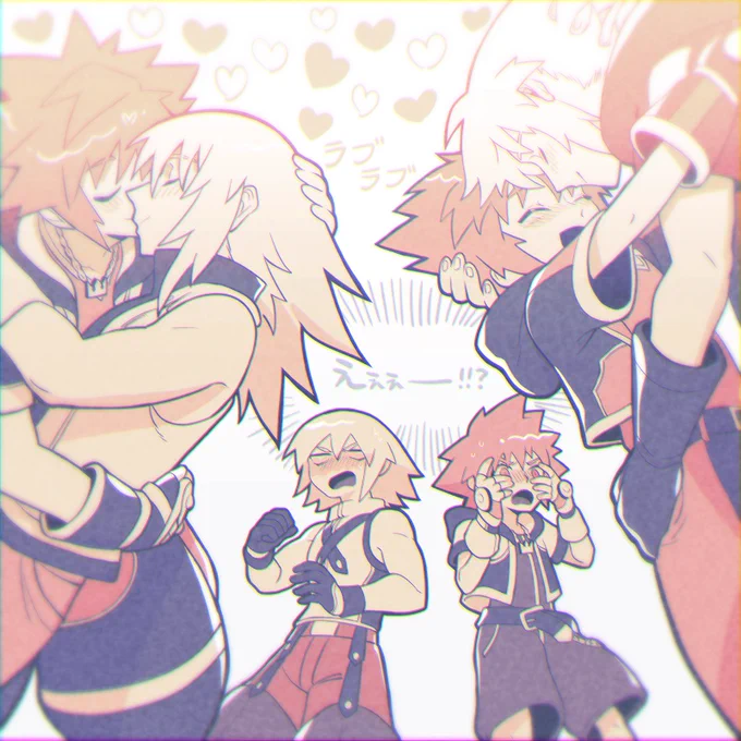 🥰好き!🥺
😧えー?😲
soriku/同軸リバ
空陸/陸空 
