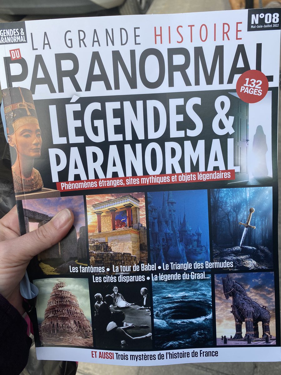 Double page sur @BelieversNews dans #LaGrandeHistoireDuParanormal 👻🙏🏻🤍 - En kiosque dès aujourd’hui ☺️