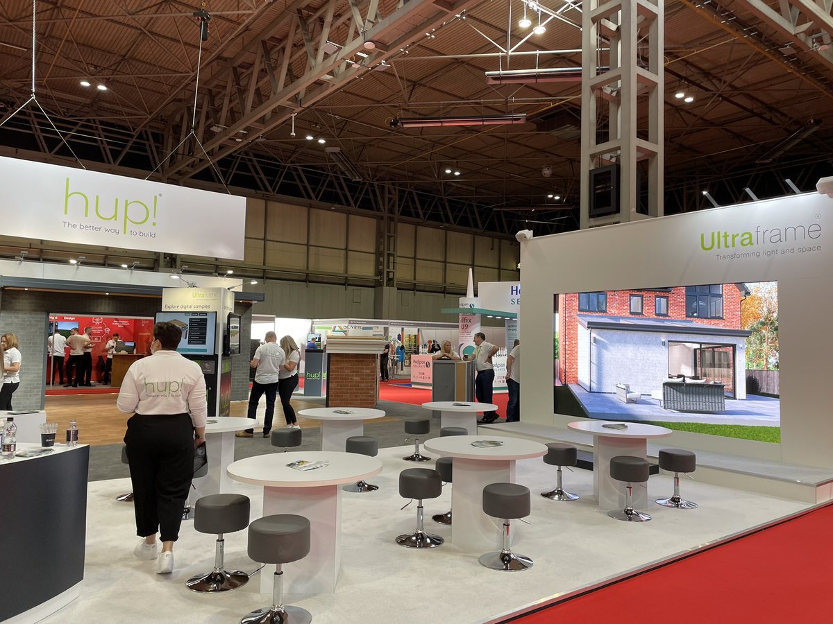 Ready for the doors opening! #fitshow2022 @Ultraframe1